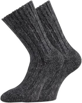 Preview: 2 Paar TippTexx 24 superweiche Wollsocken mit Alpaka für Damen & Herren
